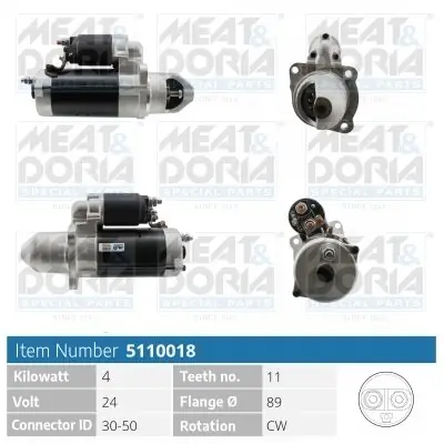 Rozrusznik MEAT & DORIA 5110018 Oferta limitowana