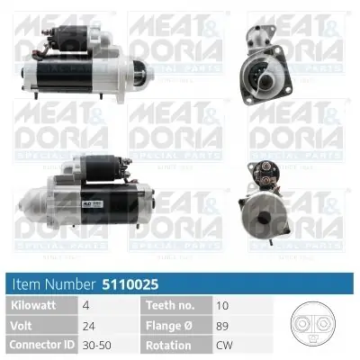 Rozrusznik MEAT & DORIA 5110025 Ekspresowa dostawa
