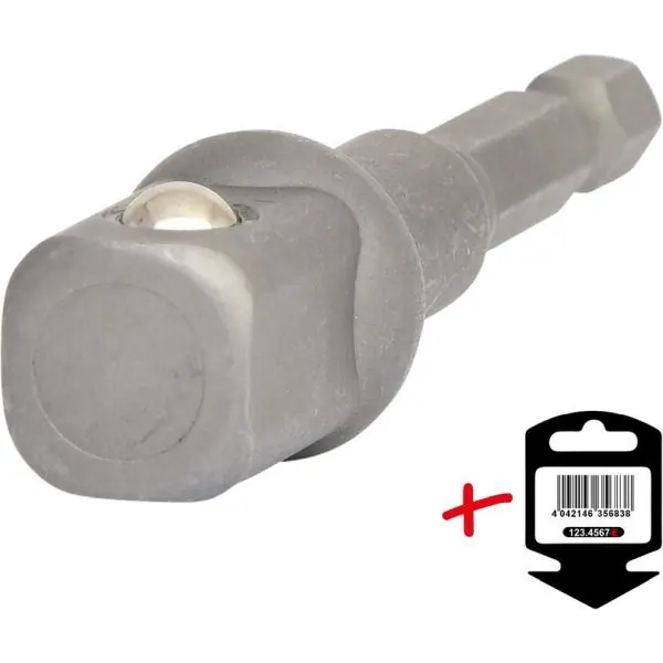 ADAPTER CZWOROKATNY, 1/4''X1/2'', NA HAK Bestseller