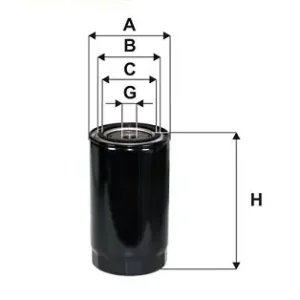 Wysoka jakość Filtr oleju WIX FILTERS 51459E