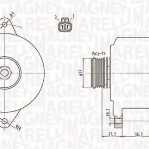 Alternator MAGNETI MARELLI 063731283010 Kup teraz