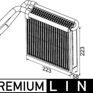 Zniżka Parownik, instalacja klimatyzacji MAHLE AE 98 000P