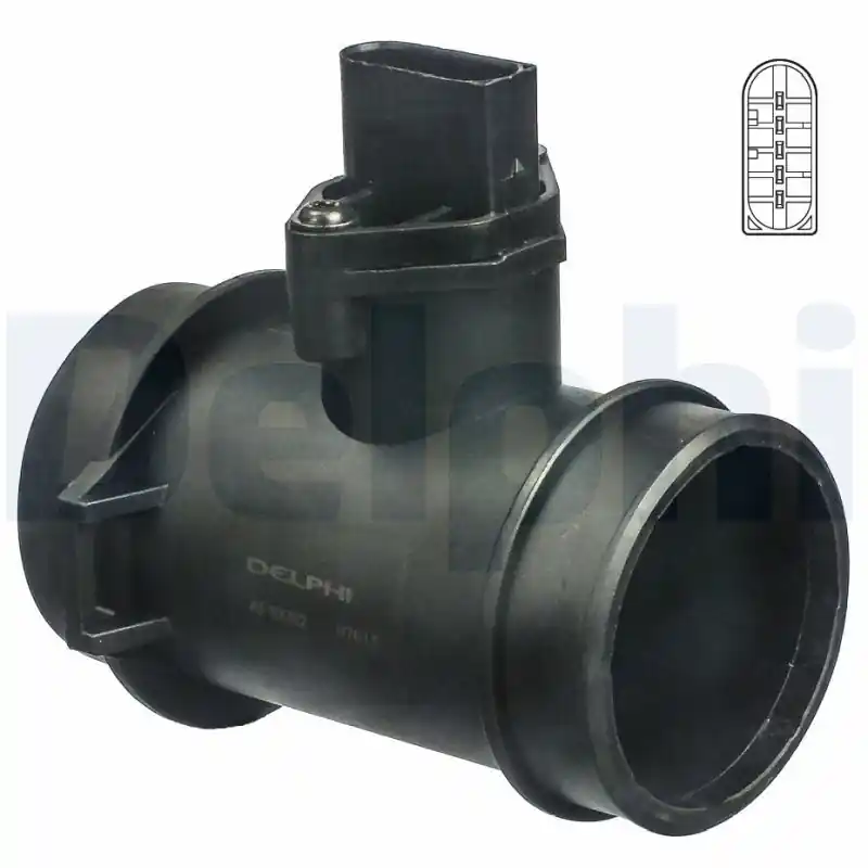 Przepływomierz masowy powietrza DELPHI AF10282-12B1 Taniej
