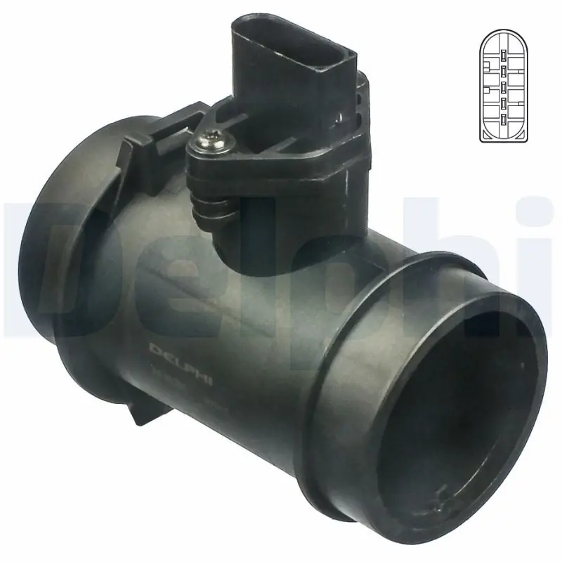 Przepływomierz masowy powietrza DELPHI AF10285-12B1 Wyprzedaż