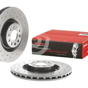 Tarcza hamulcowa BREMBO 09C8921X 1K0615301M VW PASSAT  05 przód Taniej
